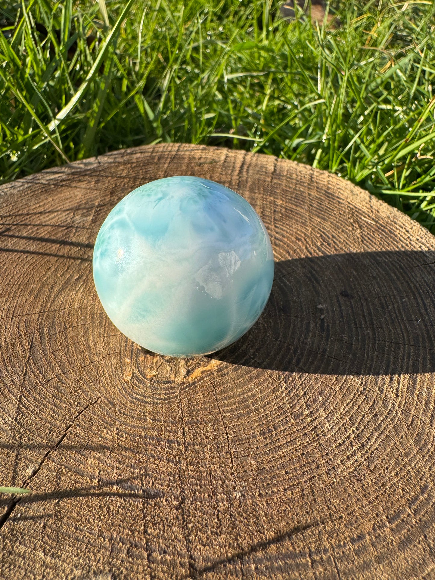 Larimar 🩵 Kugel 3.8cm | HQ