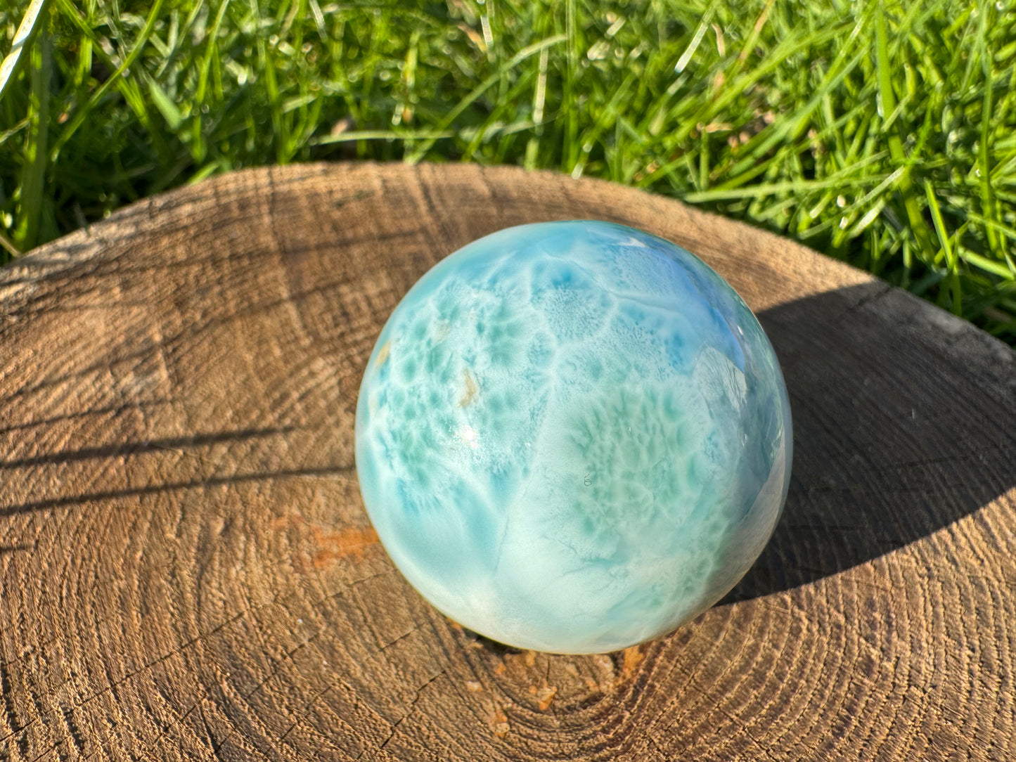 Larimar 🩵 Kugel 3.8cm | HQ