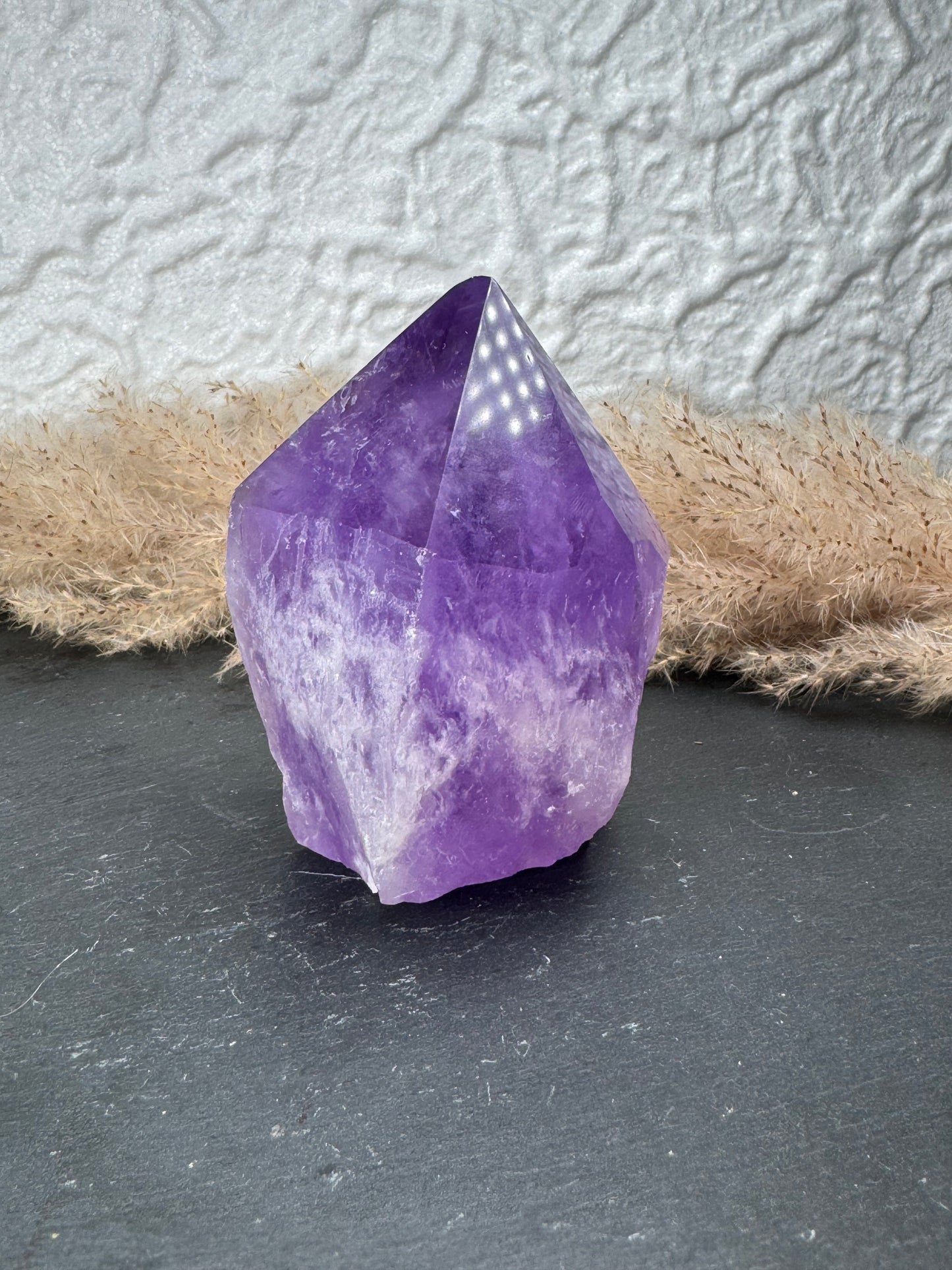 Amethyst 💜 Freiform mit Spitze | HQ