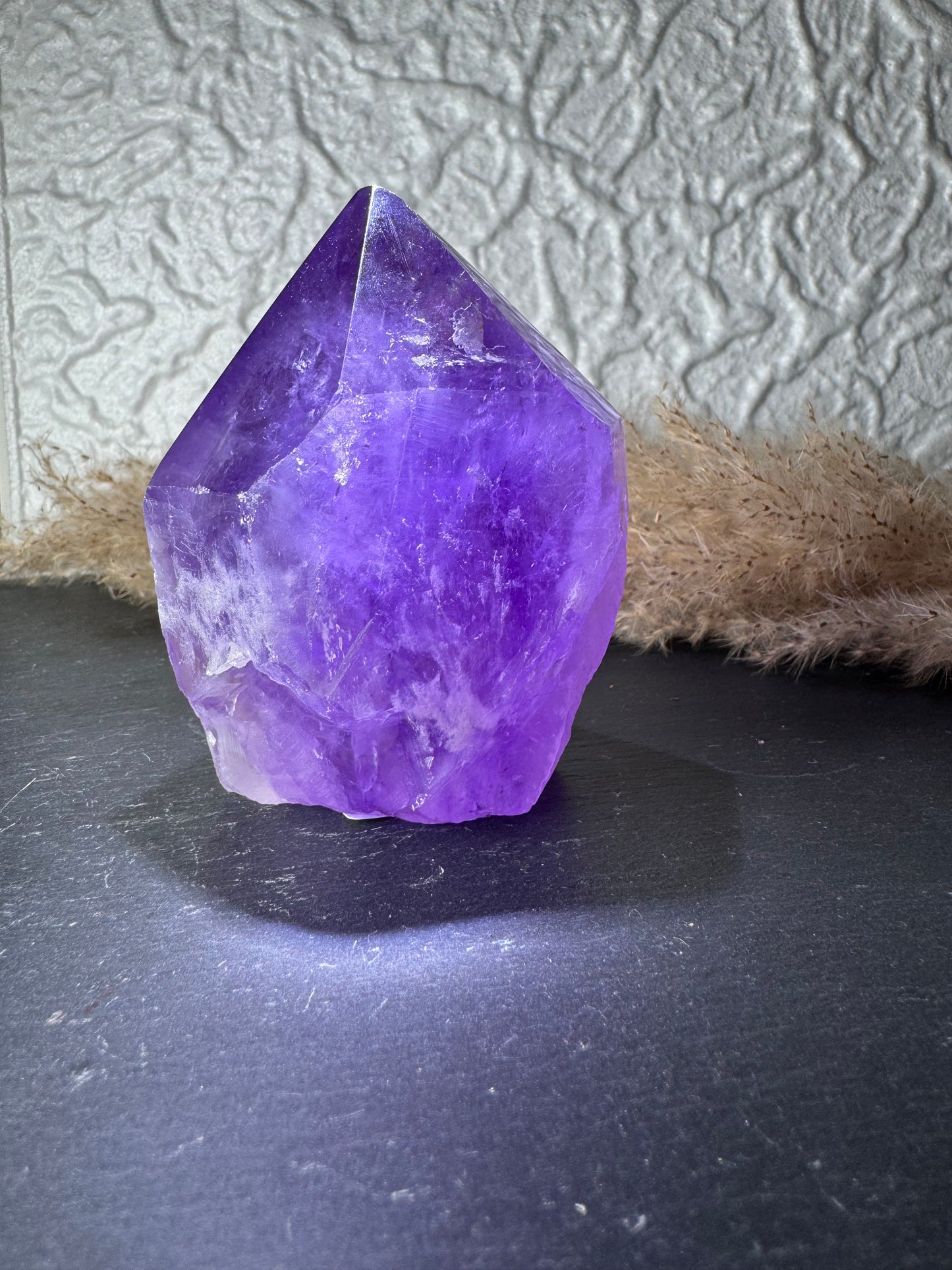 Amethyst 💜 Freiform mit Spitze | HQ